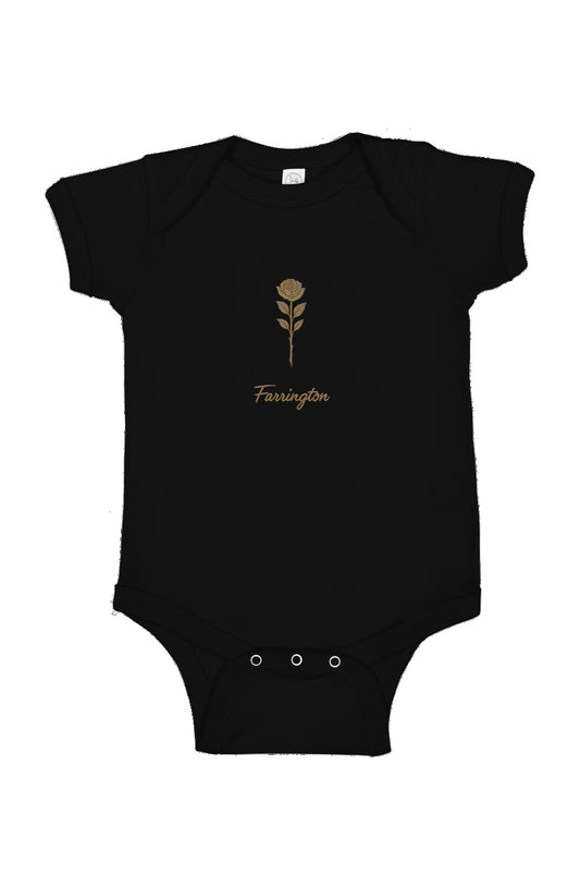 Farrington Embroidered Baby Onesie
